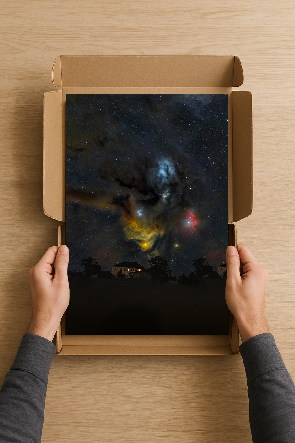 Cosmic Dreams - Aluminiumdruck 60x90 cm