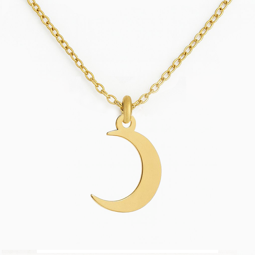 Moon - 18K vergoldet