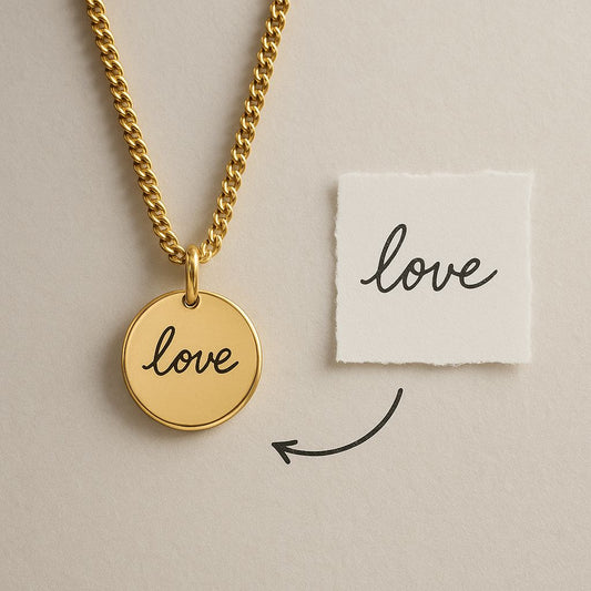 Runde Anhänger - Personalisierbar