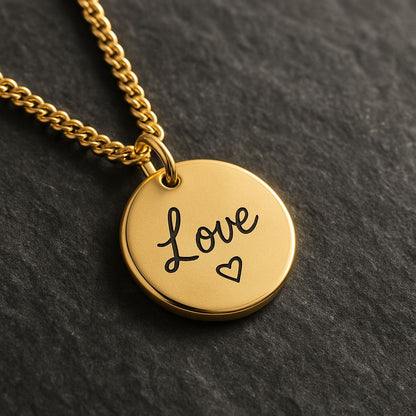 Runde Anhänger - Personalisierbar