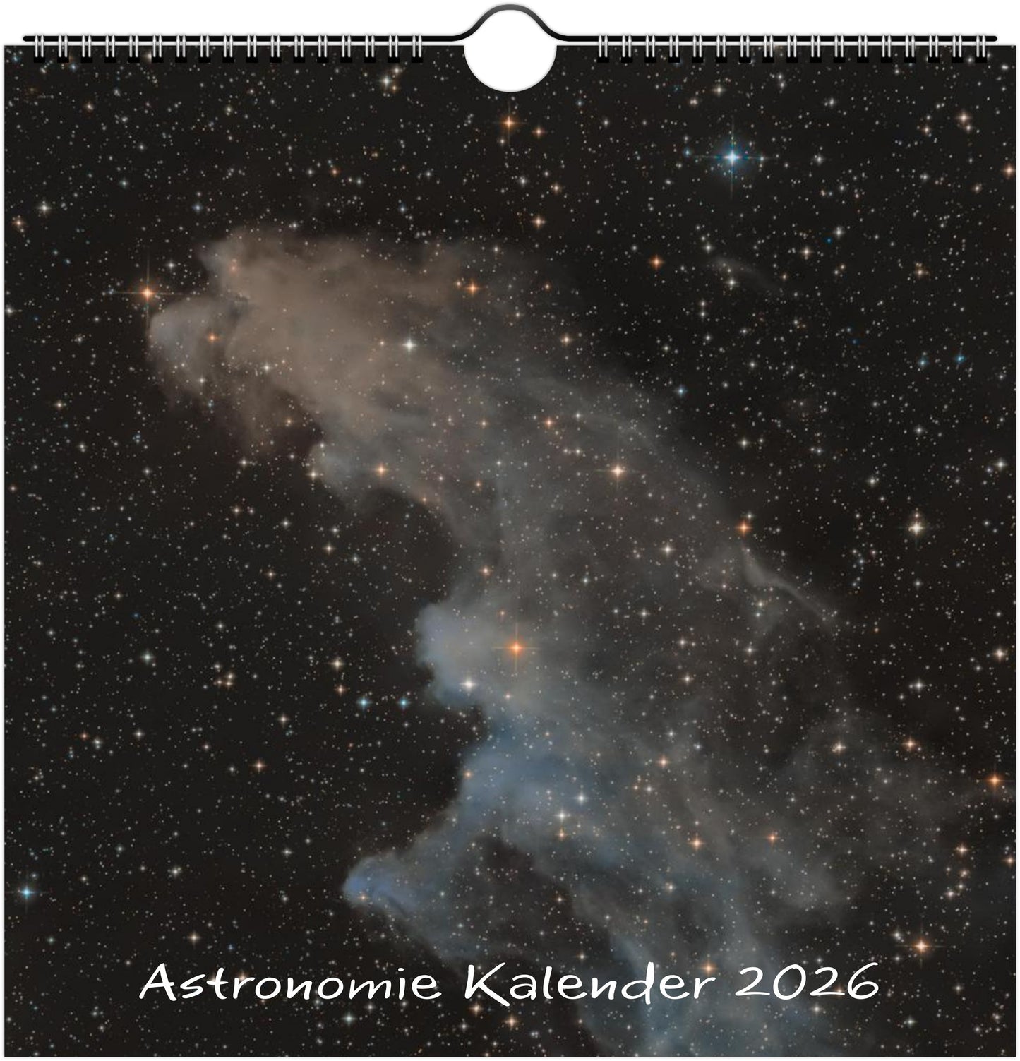 Wandkalender Astronomie 2026 21x21cm (EU & Rest der Welt)