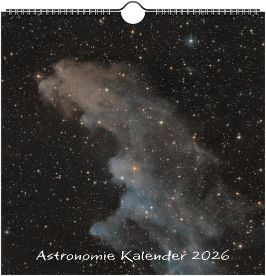 Wandkalender Astronomie 2026 21x21cm (EU & Rest der Welt)
