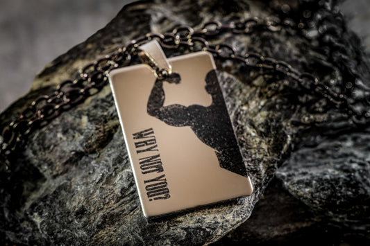 Edelstahl Schlüsselanhänger - personalisierbar