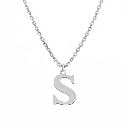 Initialen-Schmuckstück – Halskette mit persönlichem Buchstaben