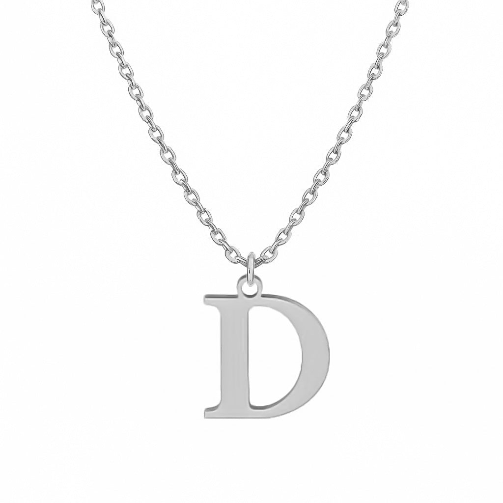 Initialen-Schmuckstück – Halskette mit persönlichem Buchstaben