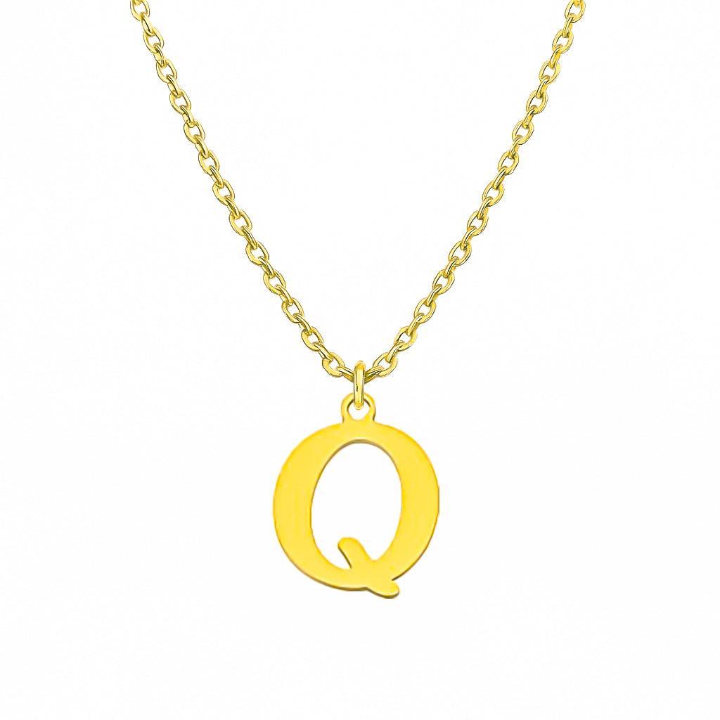 Initialen-Schmuckstück – Halskette mit persönlichem Buchstaben