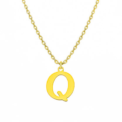 Initialen-Schmuckstück – Halskette mit persönlichem Buchstaben