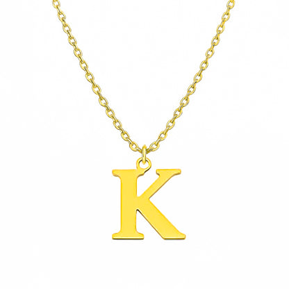 Initialen-Schmuckstück – Halskette mit persönlichem Buchstaben