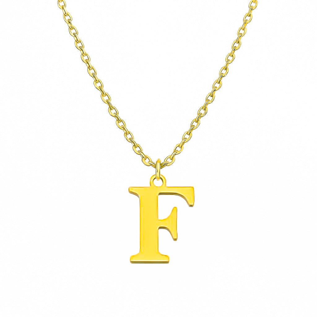 Initialen-Schmuckstück – Halskette mit persönlichem Buchstaben