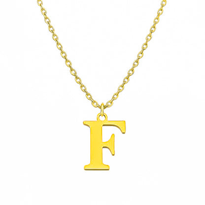 Initialen-Schmuckstück – Halskette mit persönlichem Buchstaben