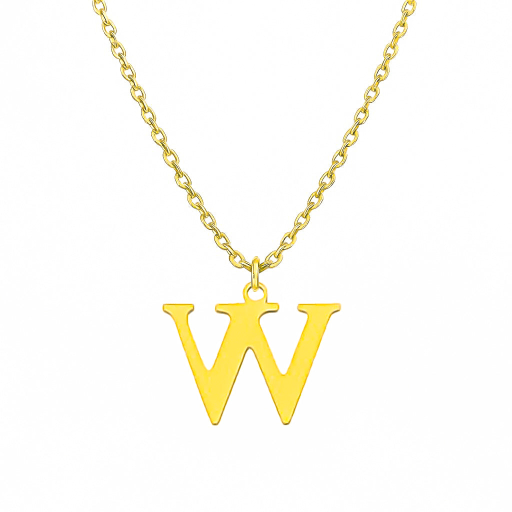 Initialen-Schmuckstück – Halskette mit persönlichem Buchstaben