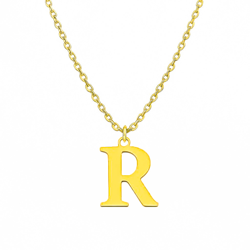 Initialen-Schmuckstück – Halskette mit persönlichem Buchstaben