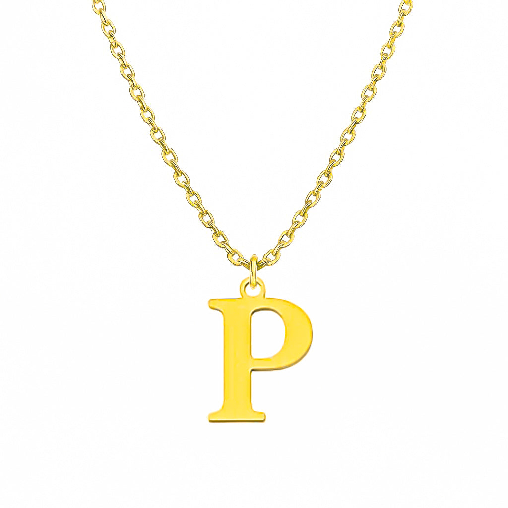 Initialen-Schmuckstück – Halskette mit persönlichem Buchstaben