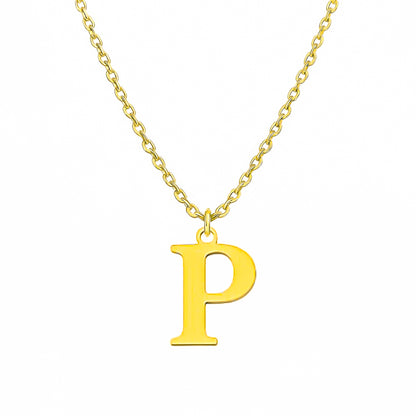 Initialen-Schmuckstück – Halskette mit persönlichem Buchstaben