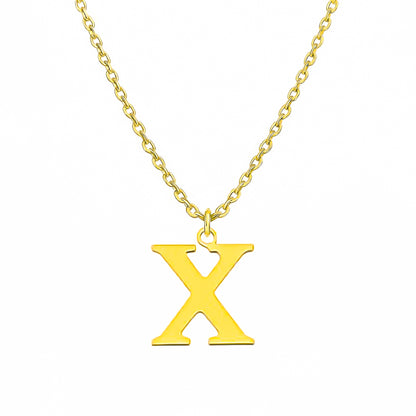 Initialen-Schmuckstück – Halskette mit persönlichem Buchstaben