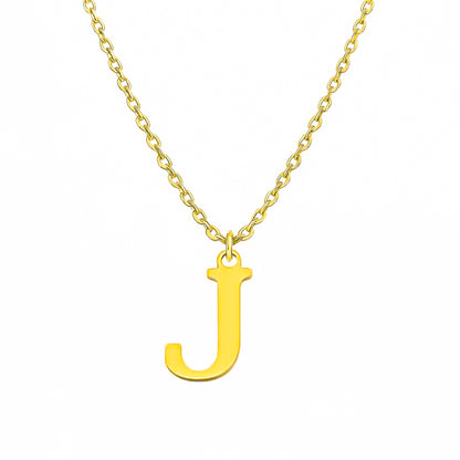 Initialen-Schmuckstück – Halskette mit persönlichem Buchstaben