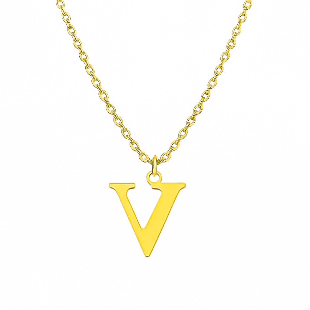 Initialen-Schmuckstück – Halskette mit persönlichem Buchstaben