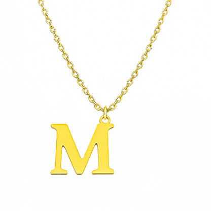 Initialen-Schmuckstück – Halskette mit persönlichem Buchstaben