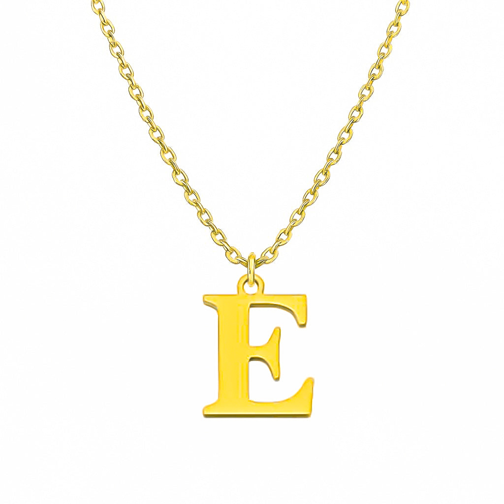 Initialen-Schmuckstück – Halskette mit persönlichem Buchstaben