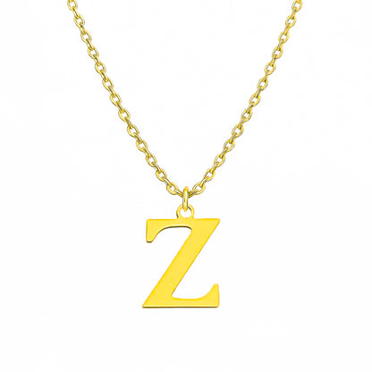 Initialen-Schmuckstück – Halskette mit persönlichem Buchstaben