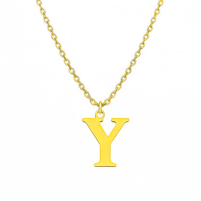 Initialen-Schmuckstück – Halskette mit persönlichem Buchstaben