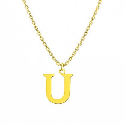 Initialen-Schmuckstück – Halskette mit persönlichem Buchstaben