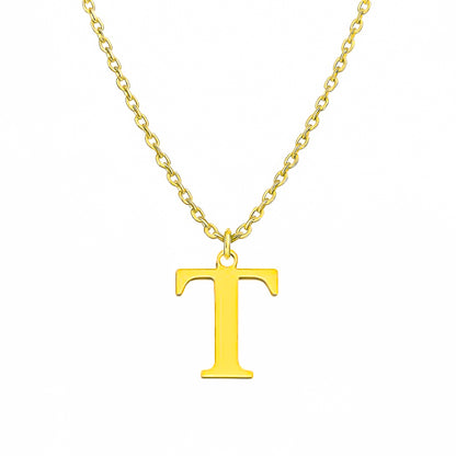 Initialen-Schmuckstück – Halskette mit persönlichem Buchstaben